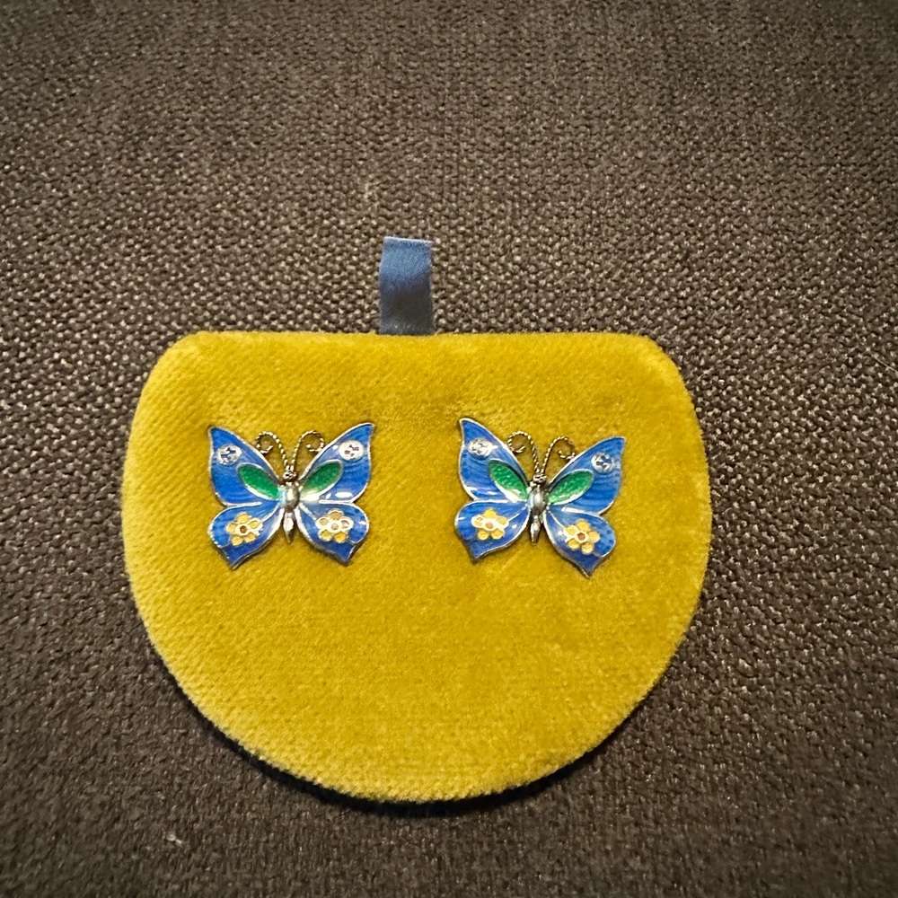 Authentic Gucci Butterfly earrings